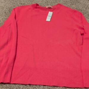 J. Crew Women's Crew Neck Sweater - Pink